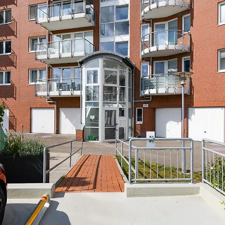아파트 Haus Nordseebrandung Nd16 - Exklusiv 쿡스하펜